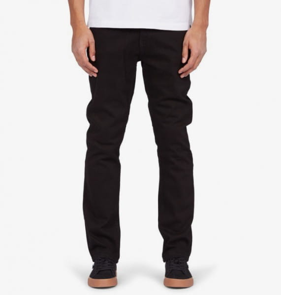 Терракотовые джинсы worker straight fit