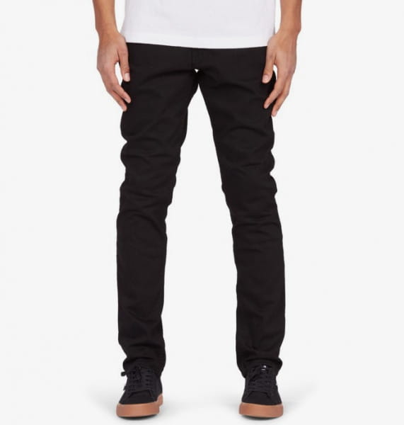 Темно-коричневые джинсы worker slim fit
