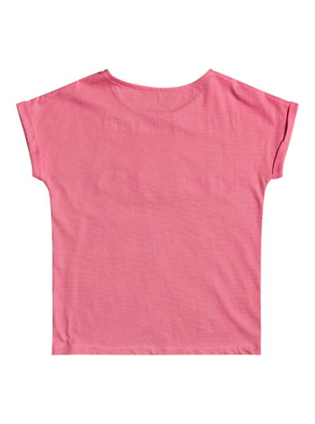 Розовый детская футболка-бойфренд roxy 4-16