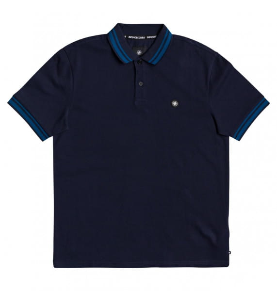 Голубой рубашка-поло с коротким рукавом stoonbrooke