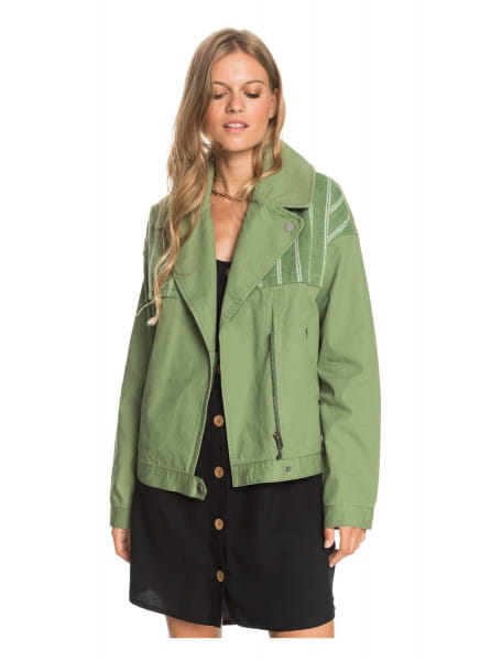 Зеленый женская куртка dream destination