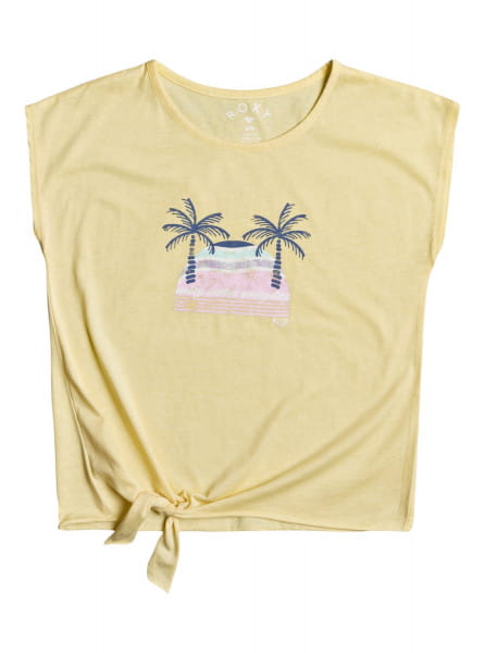 Желтый детская футболка pura playa b 4-16