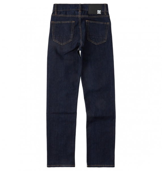Коричневые детские джинсы worker straight fit 8-16