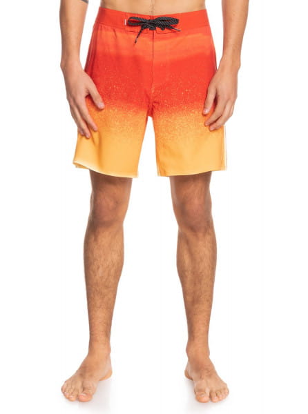 Оранжевый мужские бордшорты surfsilk massive 17"