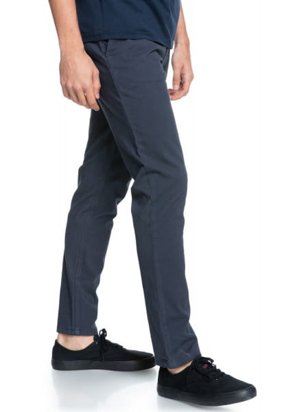 Терракотовый мужские брюки-чинос krandy