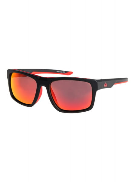 Муж./Аксессуары/Очки/Очки солнцезащитные Мужские солнцезащитные очки Quiksilver Blender Matt Black/Ml Red