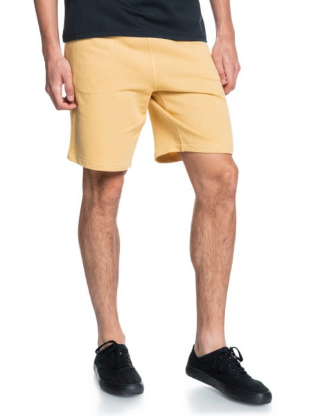 Желтый мужские спортивные шорты essentials