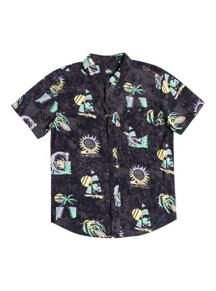 Персиковый детская рубашка с коротким рукавом island pulse 8-16