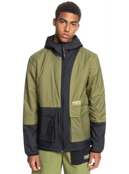 Зеленый мужская куртка mountain pass