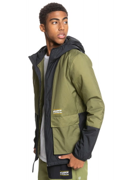 Муж./Одежда/Верхняя одежда/Демисезонные куртки Утепленная куртка QUIKSILVER Mountain Pass