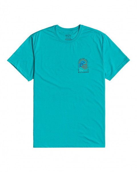 Темно-синий мужская футболка adventure division transition