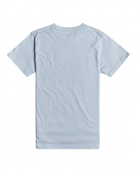 Голубой детская футболка doodle