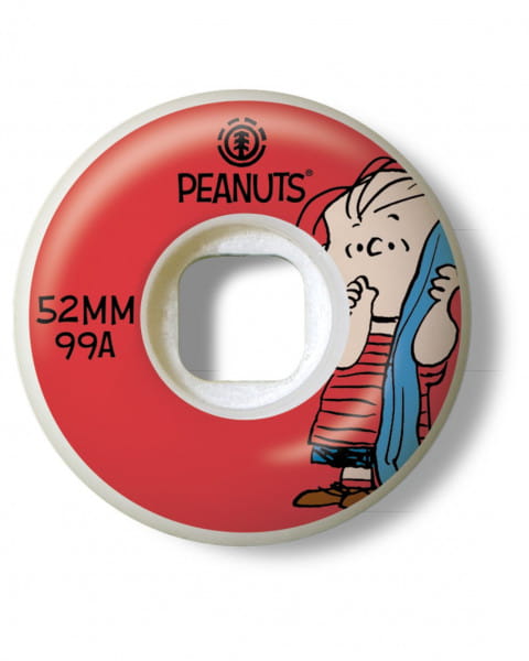 Набор из 4 колес для скейтборда Peanuts Squad 52 mm