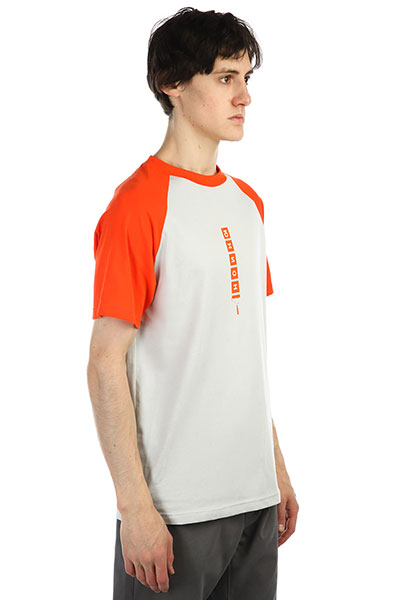Серый футболка юнион paint roller orange/grey