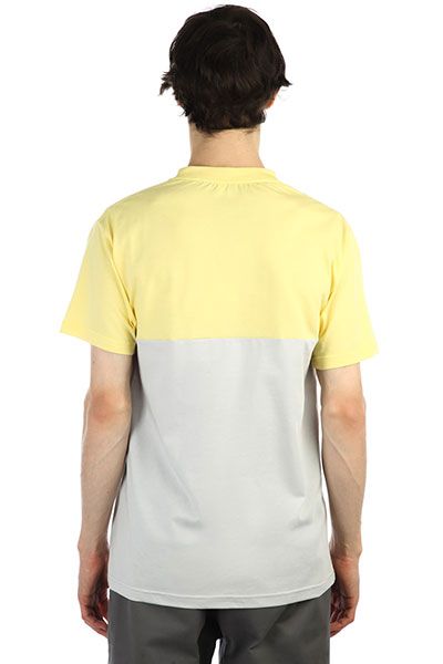 Муж./Одежда/Футболки/Футболки Футболка Юнион Pocket Yellow/Grey