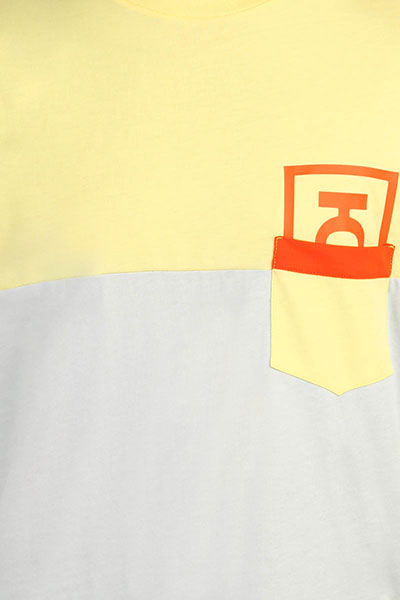Муж./Одежда/Футболки/Футболки Футболка Юнион Pocket Yellow/Grey