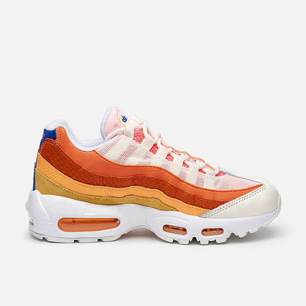   Nike Air Max 95 White Orange Red