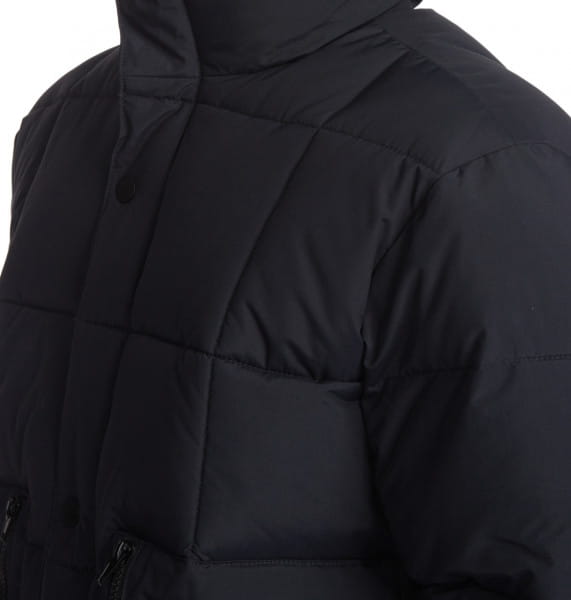 Муж./Одежда/Верхняя одежда/Куртки демисезонные Утепленная Куртка Dc С Капюшоном Culprit Black