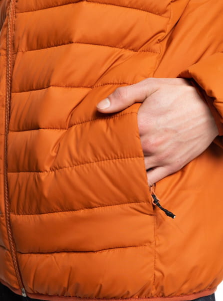Муж./Одежда/Верхняя одежда/Демисезонные куртки Куртка QUIKSILVER Scaly Bombay Brown - Solid
