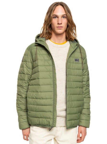 Светло-зеленый куртка scaly