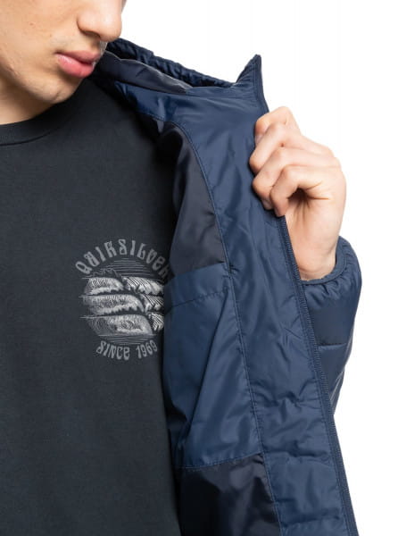 Муж./Одежда/Верхняя одежда/Демисезонные куртки Куртка QUIKSILVER Scaly Navy Blazer - Solid