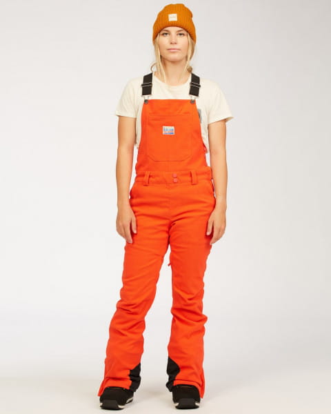 Оранжевый женские сноубордические штаны riva