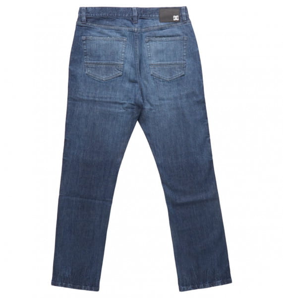 Голубые джинсы worker straight fit