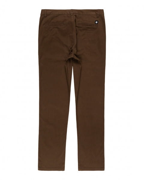 Коричневый мужские брюки-чинос howland classic