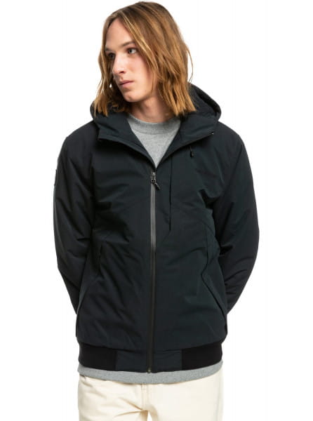 Черный водостойкая куртка new brooks 5k