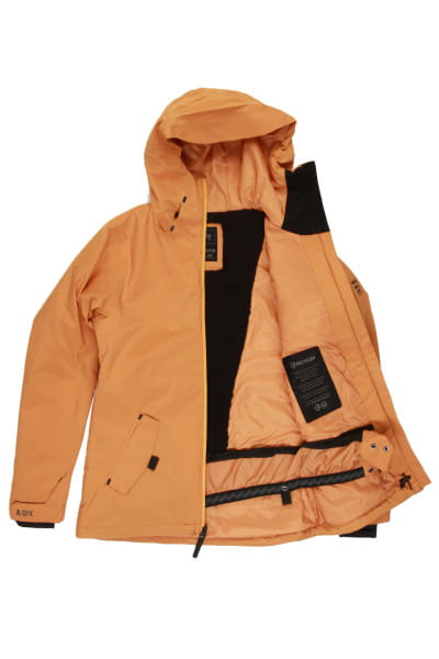 Оранжевый женская сноубордчиеская куртка eclipse