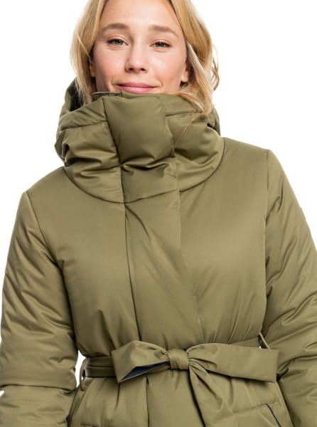 Жен./Одежда/Верхняя одежда/Куртки зимние Водостойкая Куртка Roxy Evahna Burnt Olive