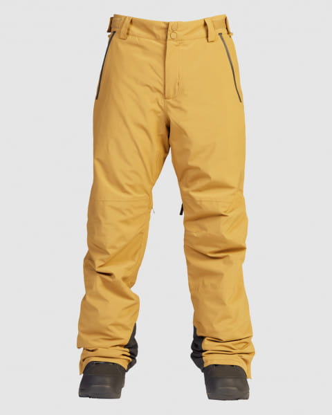 Оранжевый мужские сноубордические штаны compass