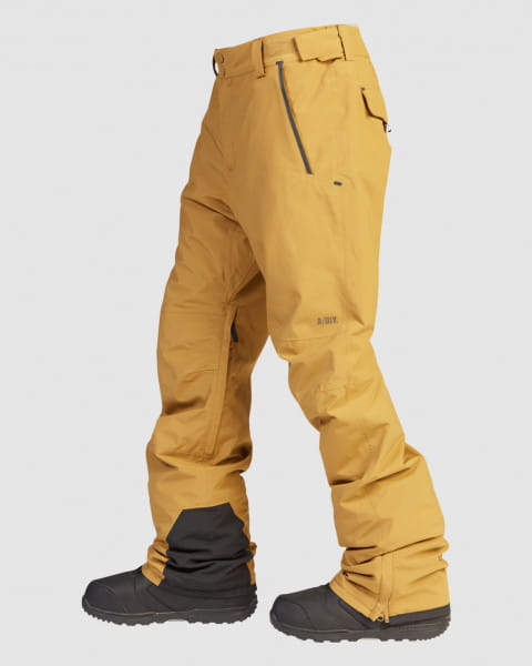 Желтые мужские сноубордические штаны compass