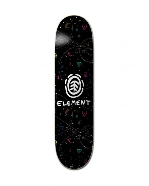 Черный дека для скейтборда 8" galaxy