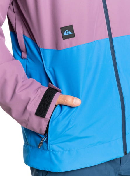 Муж./Сноуборд/Верхняя одежда/Куртки для сноуборда Сноубордическая Куртка Quiksilver Sycamore Purple Gumdrop