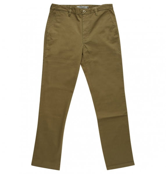 Темно-зеленые брюки-чинос worker