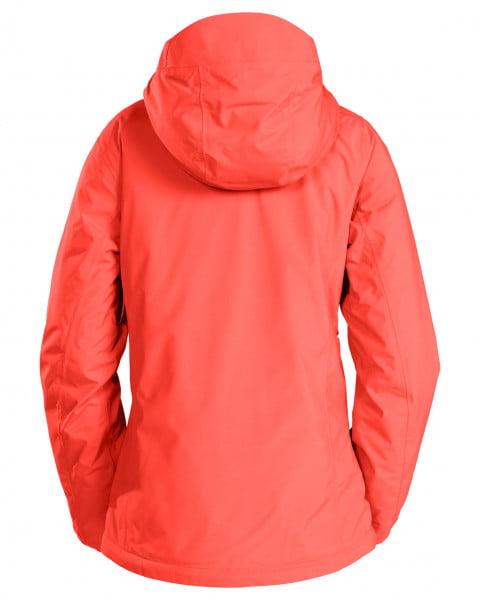 Коричневый женская сноубордчиеская куртка eclipse