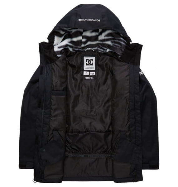 Жен./Сноуборд/Верхняя одежда/Куртки для сноуборда Сноубордическая Куртка Dc Harmony Black