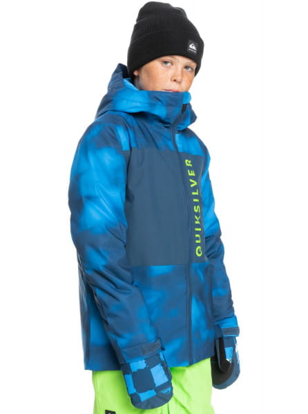 Мал./Сноуборд/Верхняя одежда/Куртки для сноуборда Детская Сноубордическая Куртка Quiksilver Side Hit