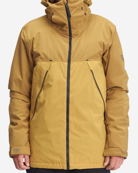 Желтый мужская сноубордчиеская куртка expedition