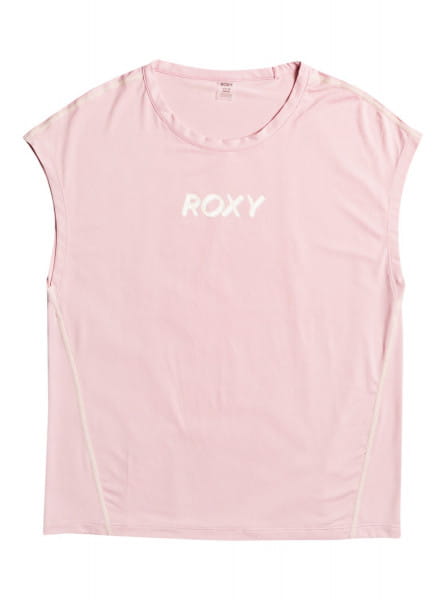 Жен./Одежда/Футболки/Футболки спортивные Спортивная Футболка ROXY Training Dawn Pink