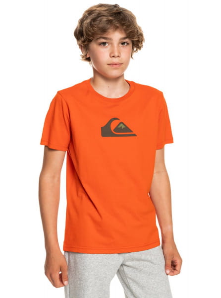 .///   Quiksilver Comp Logo Pureed Pumpkin