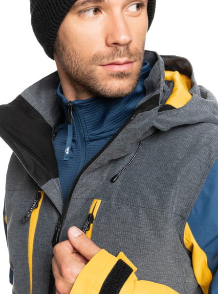 Муж./Сноуборд/Верхняя одежда/Куртки для сноуборда Сноубордическая Куртка Quiksilver Mission Plus
