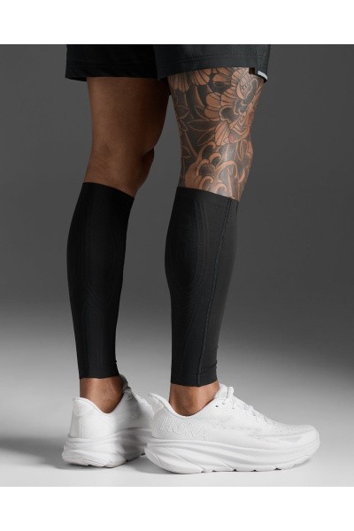 �������������� ����� 2XU Light Speed Compression Calf Guards Black