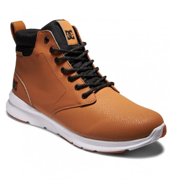 Светло-коричневый водоотталкивающие кожаные ботинки mason 2