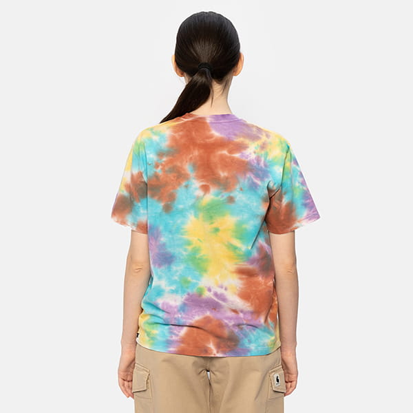  Obey Tie Dye Choice Box Tee Copper Coin Blotch