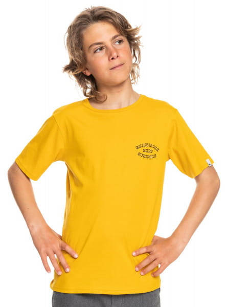 Желтый детская футболка wild card