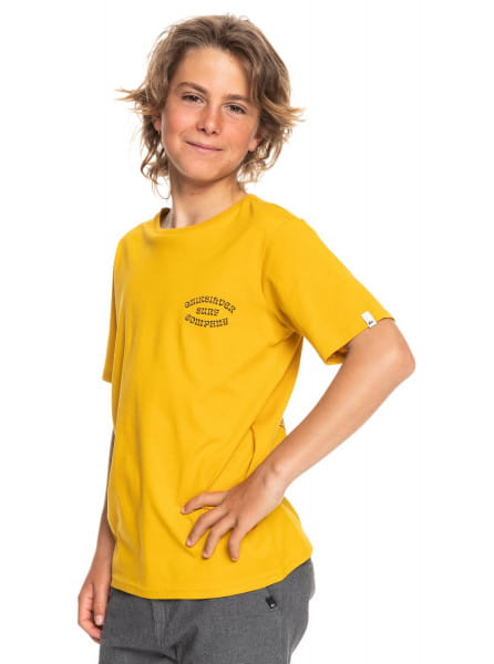 Желтый детская футболка wild card