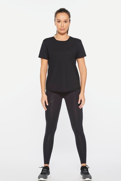 �������� 2XU Motion Mesh Tee Black � �������������� ���