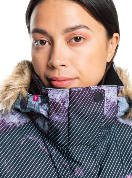 Жен./Сноуборд/Верхняя одежда/Куртки для сноуборда Сноубордическая Куртка Roxy Jet Ski True Black Pokhara